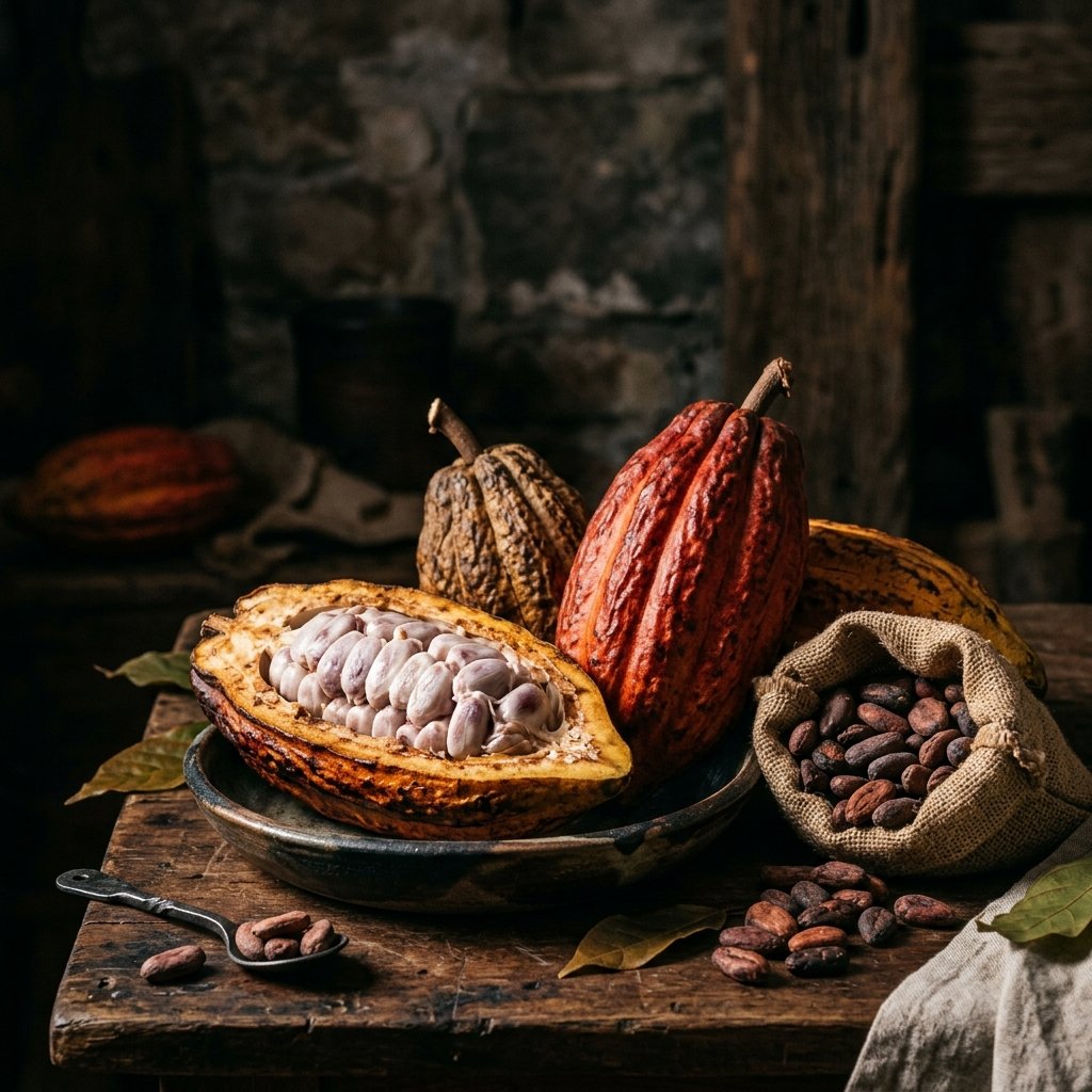 Fine flavor cacao pod